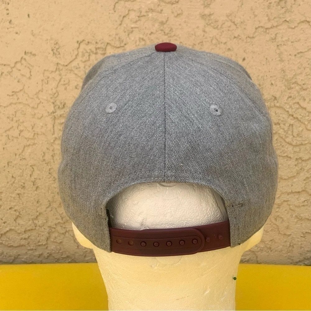 Colorado Avalanche NHL Three Stripes Hockey Hat Cap Flat Bill Snapback OSFM - Picture 4 of 7